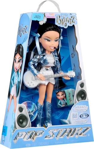 Vista 8 de Bratz Pop Starz Jade Fashion Doll con accesorios y encanto