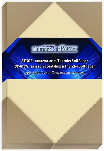 Vista 14 de 200 hojas Earthy de balsa Fibra 80 # Cover Paper – 3" x 5" (3 x 5 inches) photo card frame Tamaño Tarjeta de – 80 Lb/libra Peso – Papel Grueso