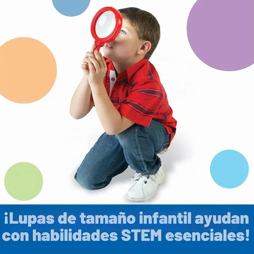 Vista 2 de Learning Resources Primary Science - Lupas jumbo, juego de 6