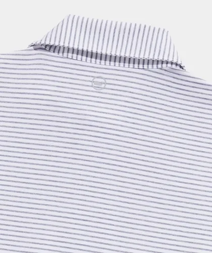 Vista 4 de vineyard vines Polo Bradley Stripe Sankaty para niños