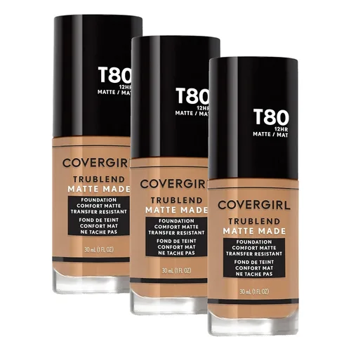 Vista 65 de COVERGIRL TruBlend Base Líquida Mate Hecha, Beige Arena