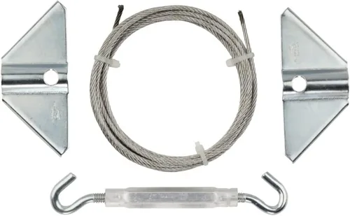 Vista 4 de National Hardware N192-211 852 Kits de puerta anti-hundimiento en zinc, paquete de 1