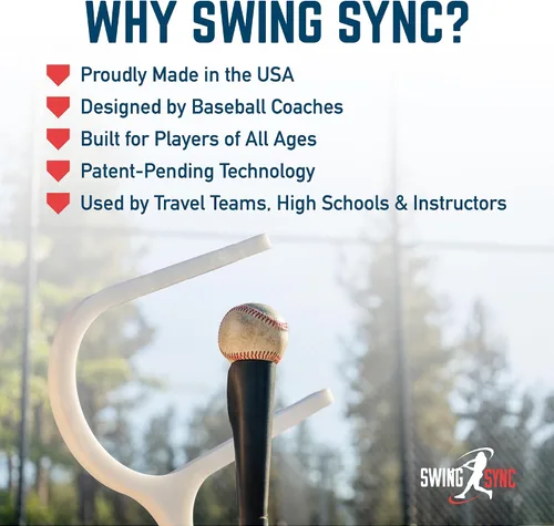 Vista 8 de entrenador de swing de béisbol para niños y adultos Fabricado en EE. UU. con garantía de 1 año Mejora tu equipo de entrenamiento de béisbol