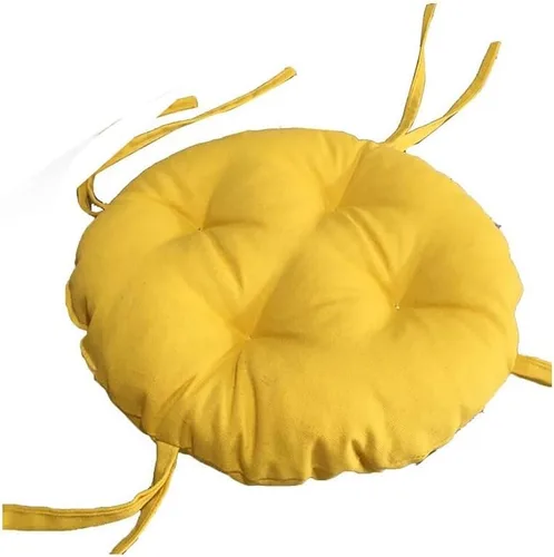 Vista 16 de Cojines de asiento redondos para exteriores con lazos, almohadillas para sillas de pana súper suaves, antideslizantes, herramientas para sillas