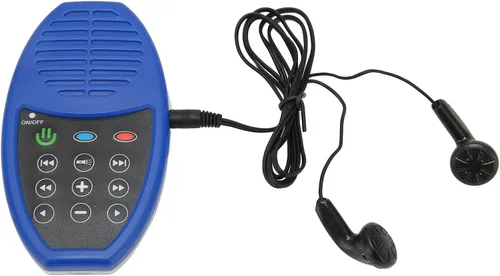 Vista 4 de Reproductor de audio de la Biblia, lector electrónico de energía solar de 4 GB y 350 mAh, reproductor de audio portátil para personas mayores, niños