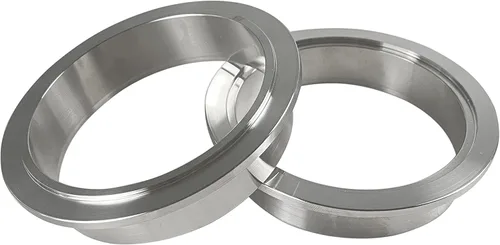 Vista 5 de HFS® Abrazadera de banda V de acero inoxidable 304 con brida macho hembra de liberación rápida para sistema de escape (1.75 PULGADAS)