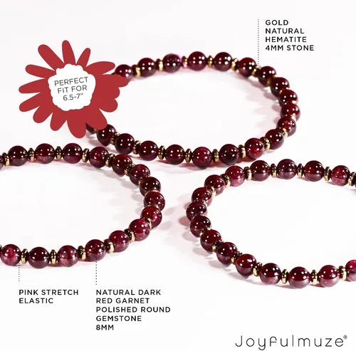 Vista 50 de Pulseras elásticas, piedras preciosas naturales, amatista, citrino, cuarzo rosa, cuarzo de cristal transparente, ojos de peridoto y teger, regalo