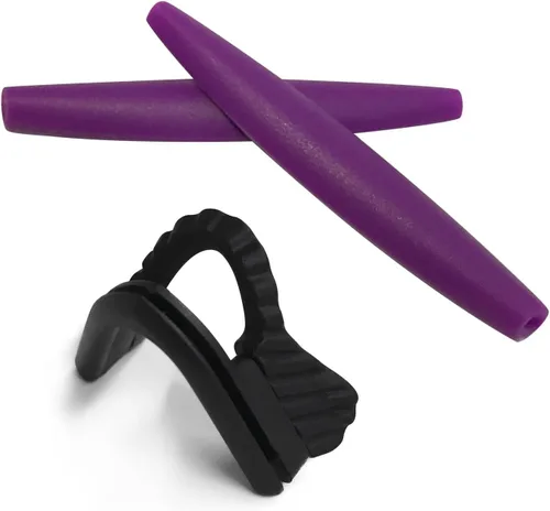 Vista 10 de Almohadillas de silicona de repuesto para nariz Oakley M Frame Series Todo rojo