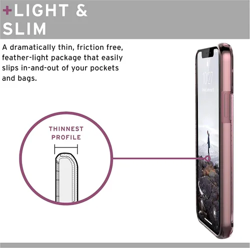 Vista 4 de URBAN ARMOR GEAR Lucent - Funda protectora para iPhone 12 / iPhone 12 Pro (pantalla de 6.1 pulgadas), diseño delgado, ligera, elegante