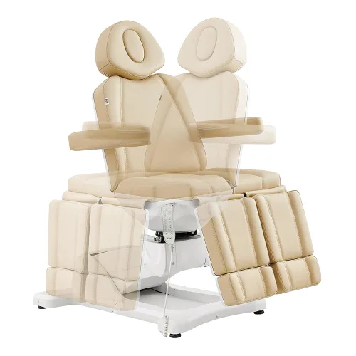 Vista 3 de Dir Silla de oficina de examen médico de 5 motores eléctricos completos, práctica de podología y spa de belleza, silla estética Libra