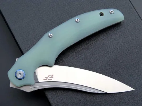 Vista 6 de Eafengrow EF951 Cuchillo plegable, hoja D2 y mango G10 con bloqueo de forro de rodamiento de bolas, cuchillo de bolsillo EDC para supervivencia