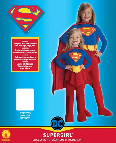 Vista 4 de Rubie's Supergirl - Disfraz infantil