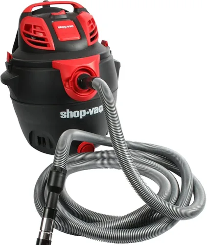 Vista 5 de Cen-Tec Systems Premium Attachment 2 adaptadores de tanque y manguera de extensión de vacío de 1.25 pulgadas de diámetro, 10 pies, plata (96007)