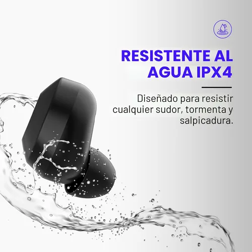 Vista 8 de Raycon - Auriculares inalámbricos Bluetooth para uso diario con micrófono, cancelación activa de ruido, sudor y resistente al agua, auriculares Negro