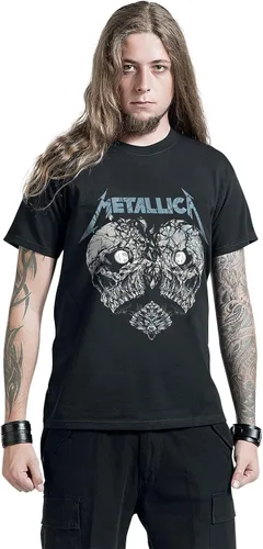 Vista 3 de Camiseta Metallica Heartbroken negro L Negro