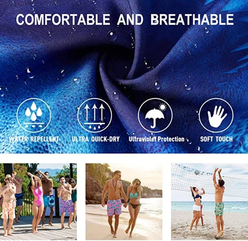Vista 5 de Pantalones cortos de playa para hombre