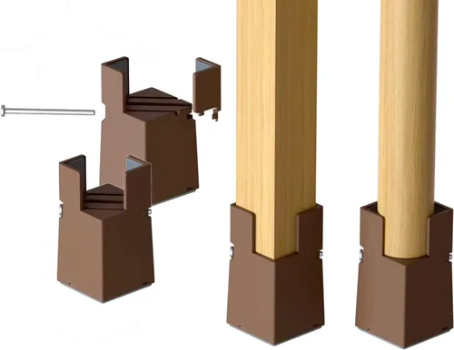 Vista 10 de Sephyroth Elevadores de Cama Ajustables Elevadores de Muebles Paquete de 4 con Abrazadera de Tornillo. Elevadores de Mesa Escritorio Silla. Negro