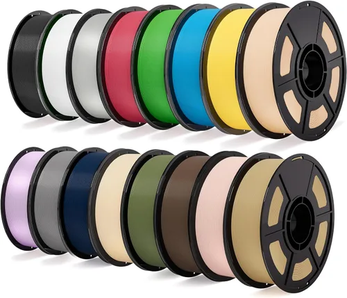 Vista 57 de Paquete de filamento PLA para impresora 3D, 22.0 lbs, 1.181-11.811 in/s para Bambu Lab AMS, AMS Lite
