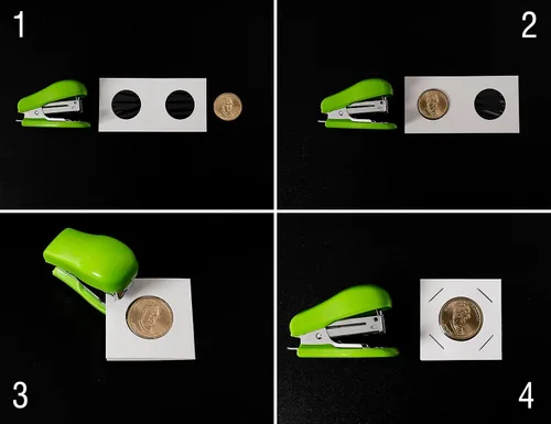 Vista 6 de Boen 1000 piezas de monedas, surtido de 10 tamaños, soportes para monedas