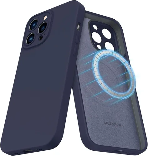 Vista 71 de Funda de silicona con soporte para iPhone 17 Pro [compatible con MagSafe] [Protección completa de la cámara] (6.3 pulgadas 2025), fundas de teléfono