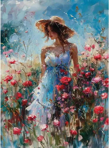 Vista 4 de Anatolian Puzzle - Amor inocente, 1000 piezas Puzzle, #1197