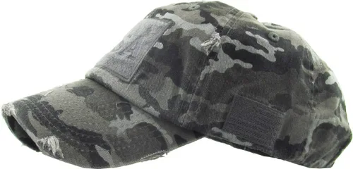 Vista 259 de KBETHOS Tactical Operator Collection USA Fishing Mesh Ballcap Flag Patch America Outdoors Trucker Baseball Cap