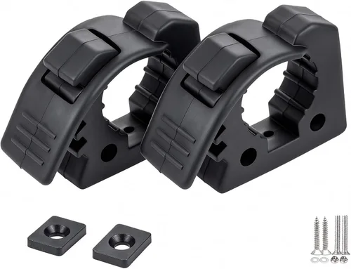Vista 10 de SINOKING Abrazadera de goma de montaje en pala para asegurar equipos de 1-1/4" a 1-3/8" de diámetro para el hogar, garaje, barco, RV, ATV