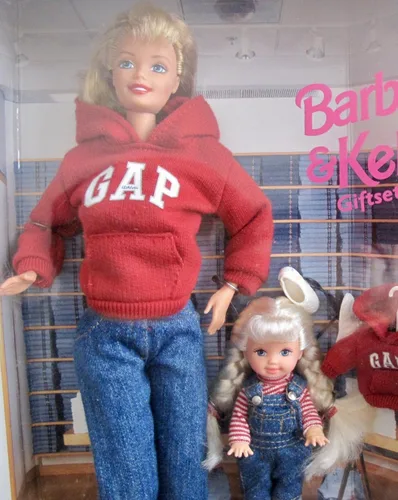 Vista 2 de Barbie & Kelly GAP Giftset Edición Especial 2 Muñecas (1997)