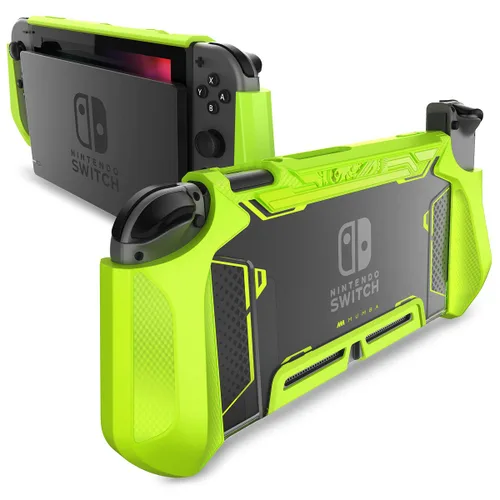 Vista 14 de Mumba Dockable Case Compatible for Nintendo Switch (2017 Realease), [Blade Series] TPU Grip Protective Cover Case with Ergonomic Design and Comfort