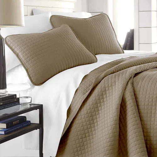 Vista 57 de Southshore Fine Living, Inc. Juego de edredón individual XL, colcha de microfibra acolchada, juego de edredón individual con funda de almohada, ropa
