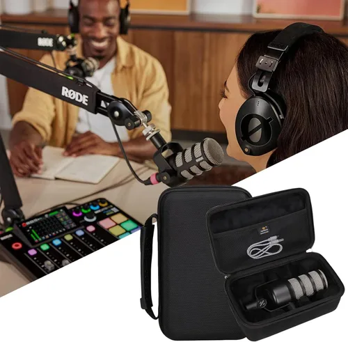 Vista 4 de Aproca - Funda para micrófono de transmisión dinámica cardioide PodMic RØDE