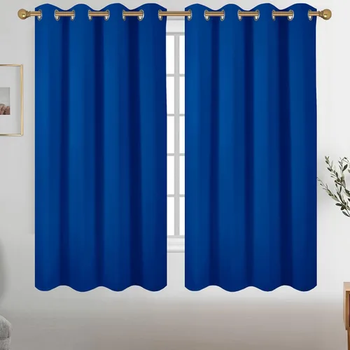 Vista 26 de Diraysid Cortinas opacas beige con ojales para dormitorio, con aislamiento térmico, cortinas de oscurecimiento de habitación, 38 x 54 pulgadas, 2