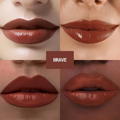 Vista 3 de Ruby Kisses Tinte de vinilo labial – Lápiz labial líquido de alto pigmento, a prueba de transferencia, a prueba de manchas, brillo satinado suave