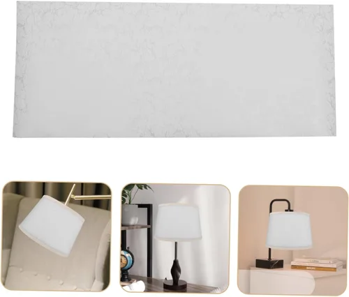 Vista 9 de DOITOOL Material de la tela de la pantalla de bricolaje 2 Rolls Cubierta blanca de la luz del Pvc para la iluminación decorativa