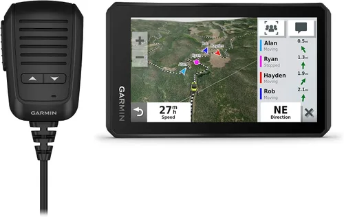 Vista 7 de Garmin Tread SxS, Navegador GPS, Pantalla Ultrabrillante, Topografía Precargada, Radio para Grupo de Montaje, Tecnología inReach