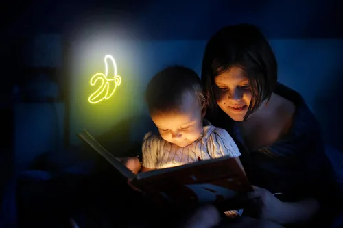 Vista 7 de ADVPRO Banana Flex - Letrero de neón LED de silicona azul y rojo st16s33-fnu0042-br