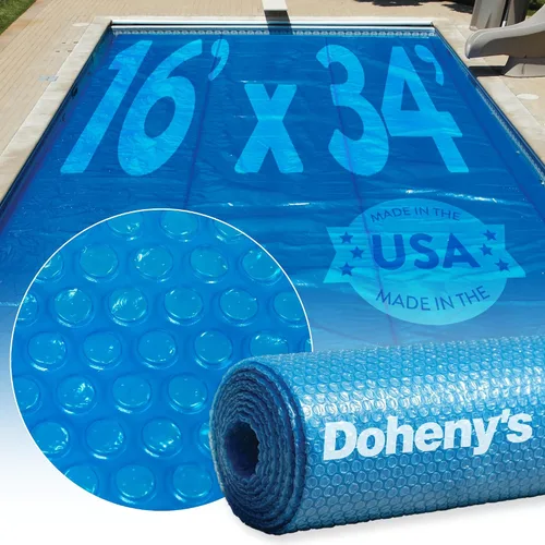 Vista 8 de Doheny's Clear-Tek - Cubierta solar de micro burbujas para piscinas enterradas Aumenta la absorción de energía solar, retiene el calor, reduce