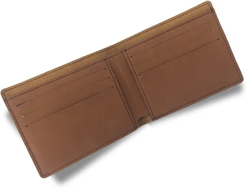 Vista 2 de Cartera de piel sintética, Jesús en la cruz, grabado personalizado incluido