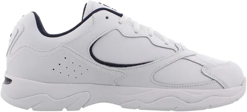 Vista 3 de Fila Zapato de cuero Tri Runner para hombre, Blancoazul marino