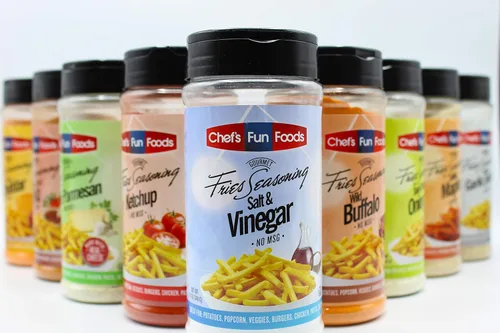 Vista 2 de Chef's Fun Foods - Condimentos gourmet para alimentos Alimento Kosher para restaurantes y cocineros caseros Sin MSG ni rellenos Ideal