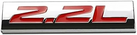 Vista 39 de 1.5L Negro/Cromo Aleación de Aluminio Auto Maletero Puerta Guardabarros Parachoques Insignia Calcomanía Emblema Cinta Adhesiva Pegatina