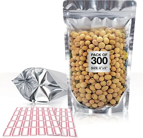 Vista 16 de BELLE KR® Bolsas pequeñas de Mylar de 3 x 5 para dulces liofilizados, paquete de 100 a 4 mil de grosor, bolsas transparentes de Mylar con ventana