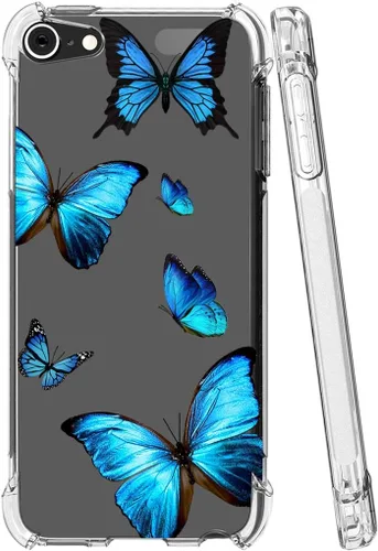 Vista 2 de Funda para iPod Touch 7 / para iPod Touch 6 / para iPod Touch 5 Funda transparente, TPU suave a prueba de golpes, funda protectora transparente