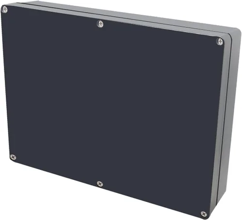 Vista 24 de Caja de proyecto IP65 Caja de conexiones impermeable ABS cajas eléctricas negras para bricolaje, Estuche electrónico para proyectos de energía, Caja