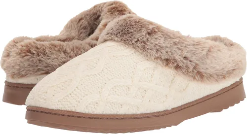 Vista 7 de Dearfoams Pantuflas de punto de felpilla Hannah para mujer