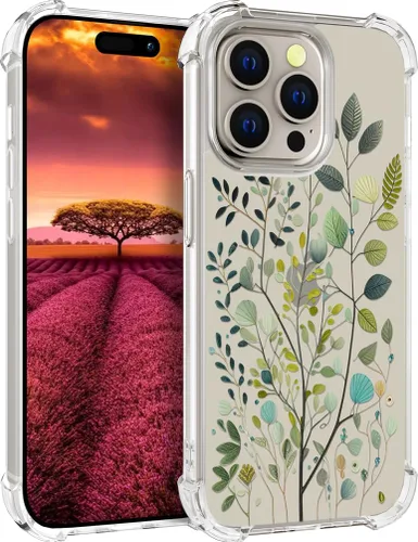 Vista 59 de Funda compatible con iPhone 15, bonita funda transparente para mujer, funda de silicona transparente para teléfono, color negro, tigre poderoso