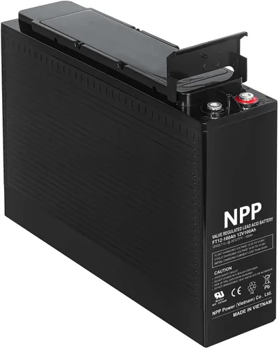 Vista 9 de NPP FT12-150Ah - Batería AGM de ciclo profundo de telecomunicaciones de acceso frontal de 12 V 150 Ah con terminales de estilo botón para sistema