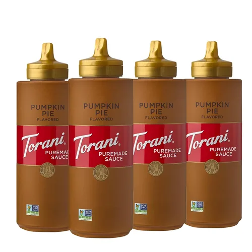 Vista 9 de Torani Puremade - Paquete variado de salsa de postre y bebidas, caramelo de chocolate, chocolate negro, chocolate blanco y caramelo, 16.5 onzas