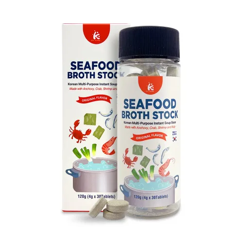 Vista 8 de KD Home - Caldo de mariscos coreano, base de sopa instantánea multiusos hecha con sabor picante de anchoa, cangrejo, camarones y algas, 4.06 oz