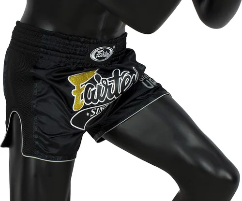 Vista 5 de Fairtex Pantalones cortos de boxeo Muay Thai de corte delgado
